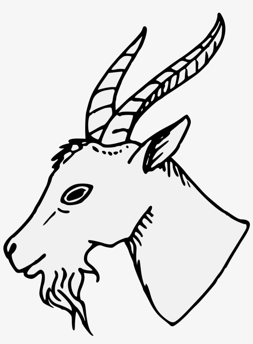 Goat's Head Couped, transparent png #1750627