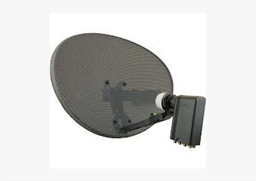Sky Zone2 60cm Dish With Quad Lnb - Sky Satellite Dish Png, transparent png #1750884