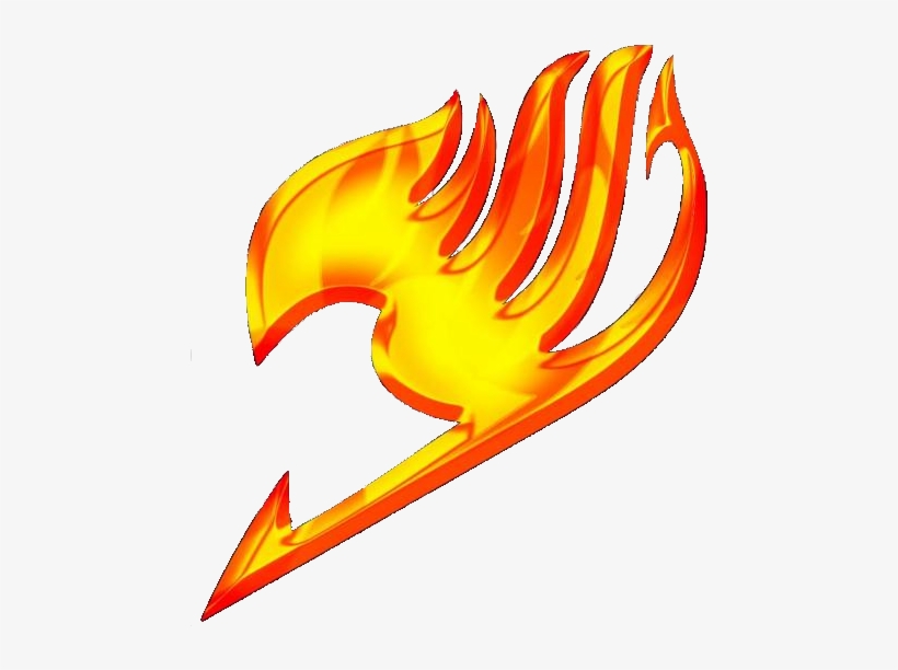 Natsu In Fairy Tail Logo/symbol - Fairy Tail Logo Png, transparent png #1751090