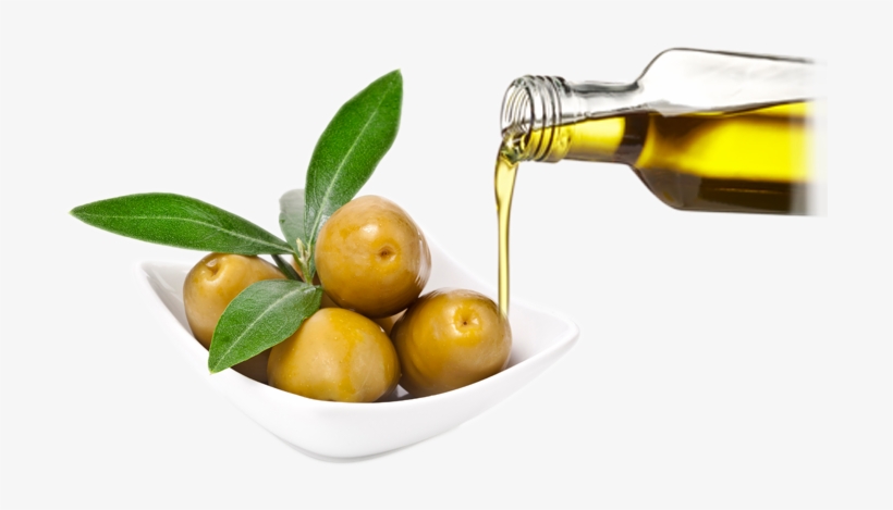 Olive Oil & Olives - Olive In Plate Png, transparent png #1751112