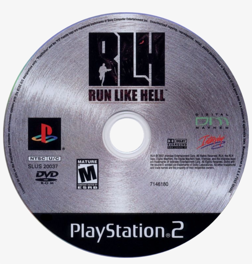 Run Like Hell - Run Like Hell Playstation 2 Ps2, transparent png #1751190