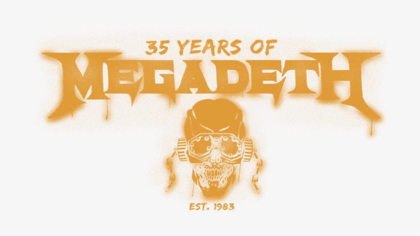 35 Years Of Megadeth, transparent png #1751250