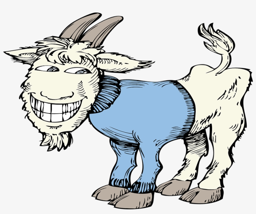 Clip Arts Related To - Funny Goat Clipart, transparent png #1751518