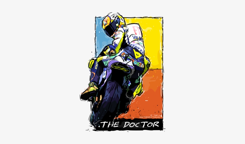 Valentino Rossi 001 05 Prev Trans - Valentino Rossi Clip Art, transparent png #1751577