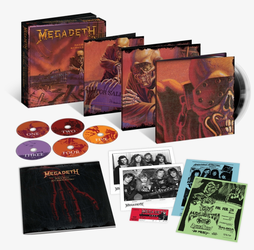2017 0411 10330 6037 - Megadeth - Peace Sells… But Who's Buying? 25th Anniversary, transparent png #1751621