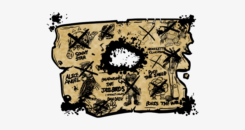 Band Of Buddies/ Enemies - Bendy And The Ink Machine Enemies, transparent png #1751958