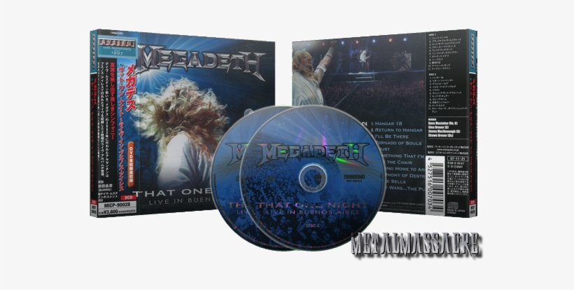 Megadeth Album - Megadeth - That One Night - Live In Buenos Aires (dvd), transparent png #1752203
