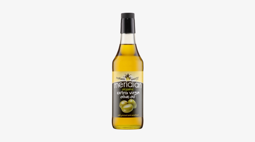 Organic Extra Virgin Olive Oil - Meridian Organic Sunflower Oil Cold Pressed And Unrefined, transparent png #1752246