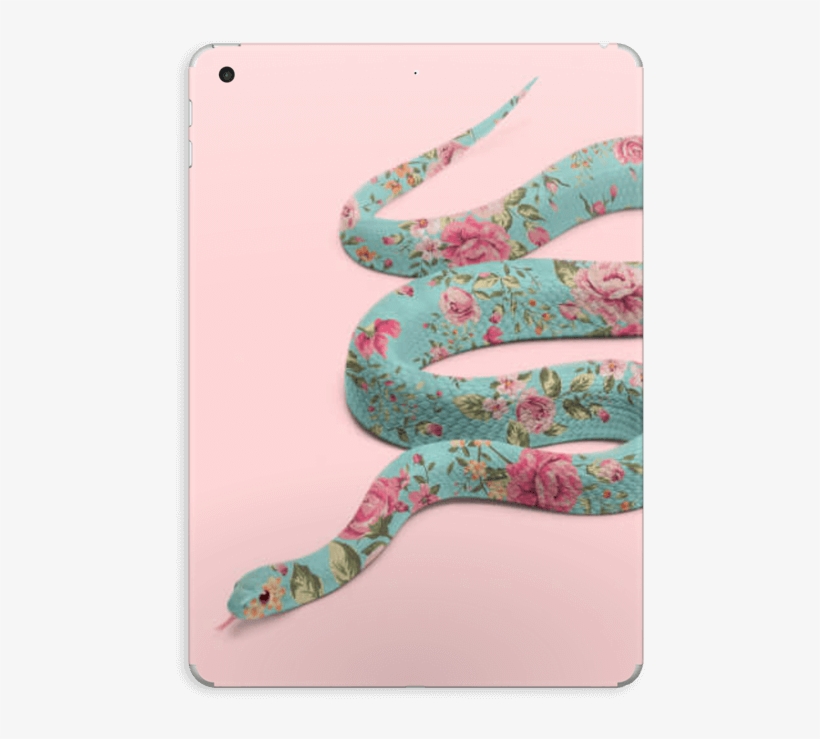 Floral Snake - Paul Fuentes Snake, transparent png #1752248