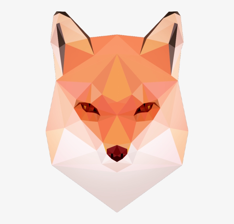 Low Poly Fox Png, transparent png #1752374