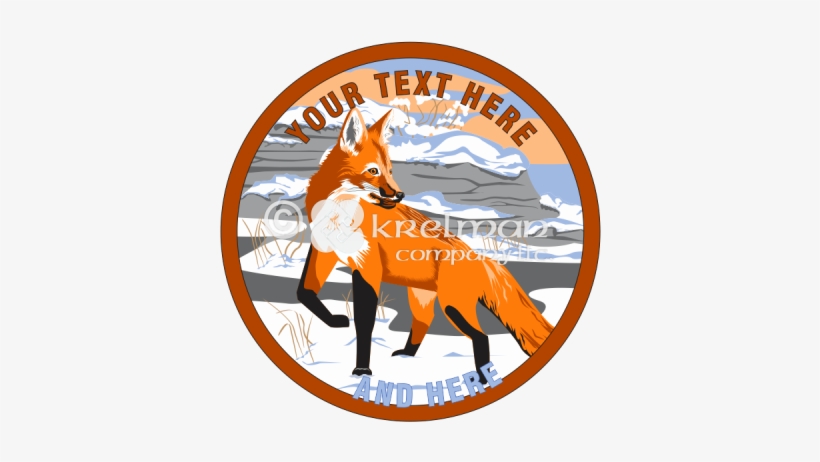 K1111 Suprised Red Fox - Red Fox, transparent png #1752498