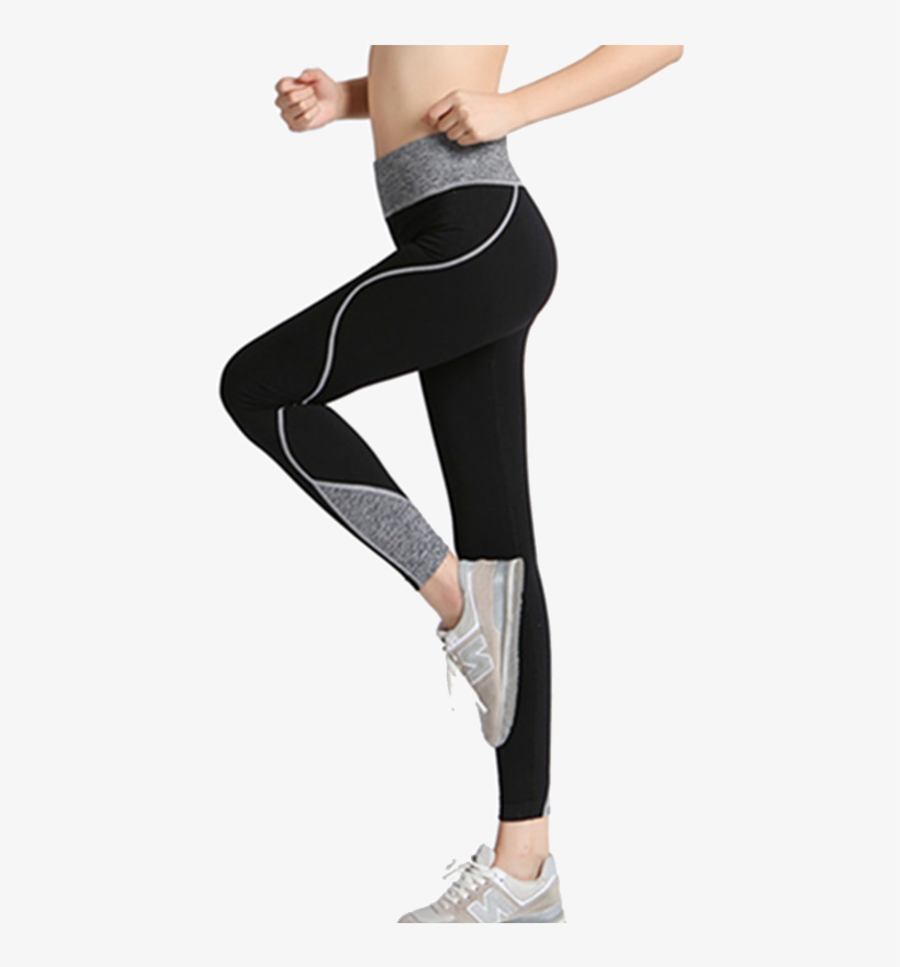Pt Sports Custom Print Sexy Women Yoga Wear Seamless - Trousers, transparent png #1752518