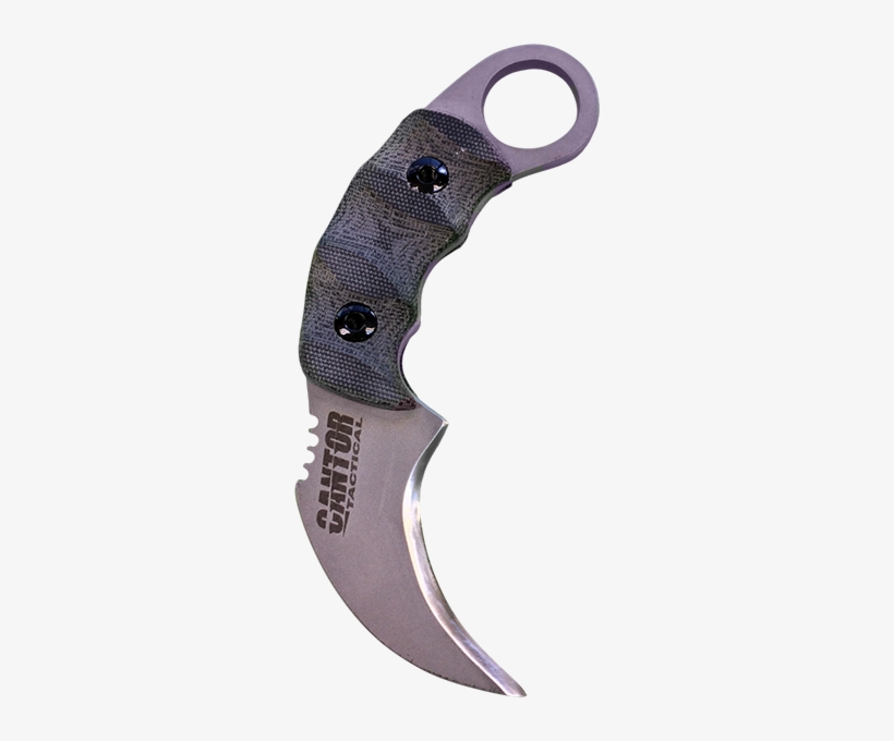 Tactical Karambit Cantor - Hunting Knife, transparent png #1752525