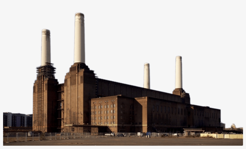 Battersea Power Station Chimneys - Battersea Power Station, transparent png #1753009