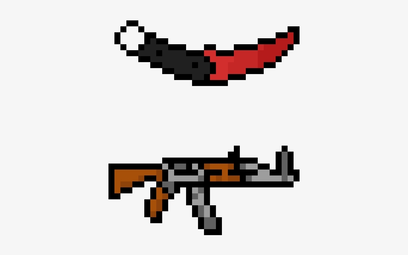 Karambit Ak47 - Assault Rifle, transparent png #1753082