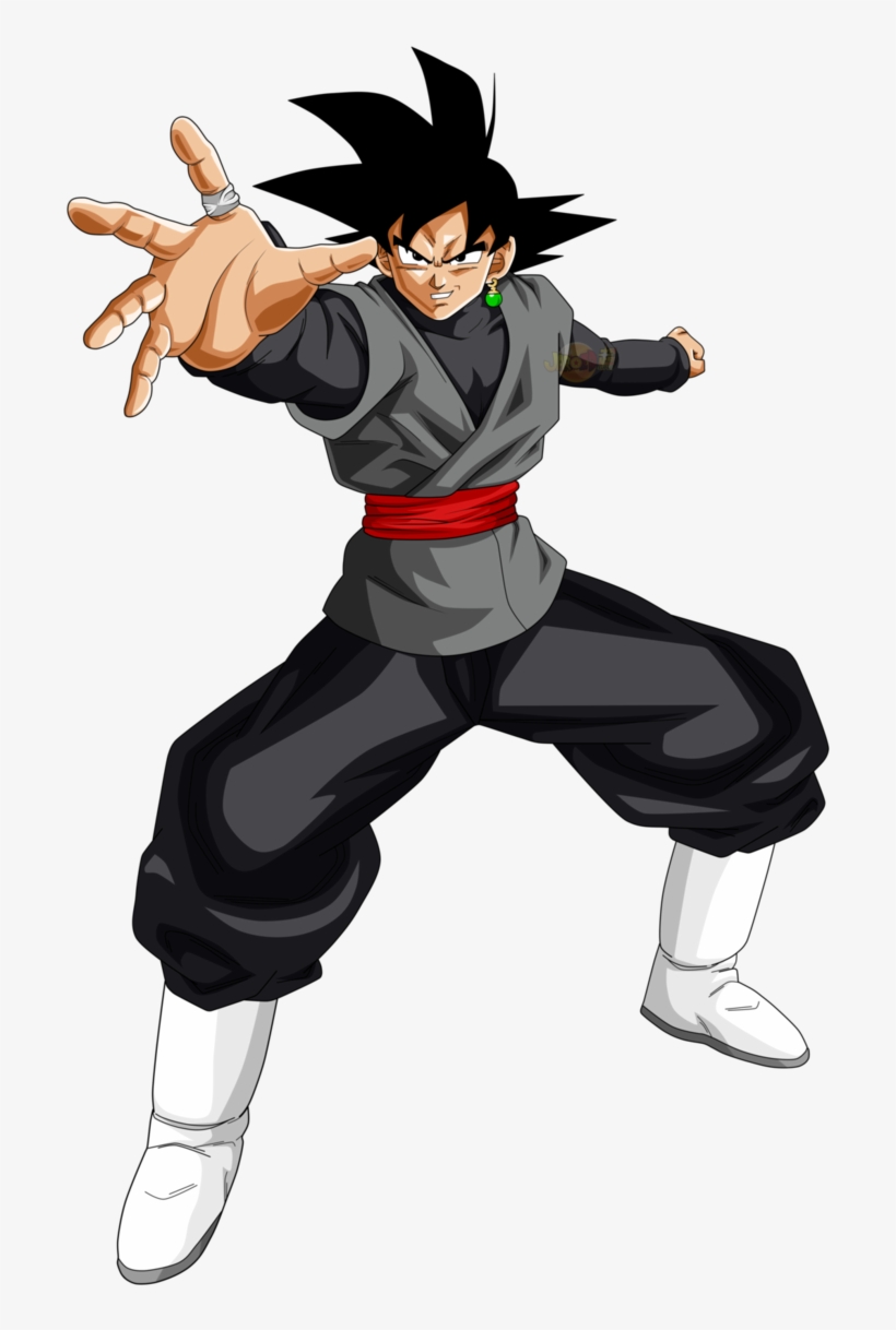 Goku Black Transformations - Goku Black Base Form, transparent png #1753111