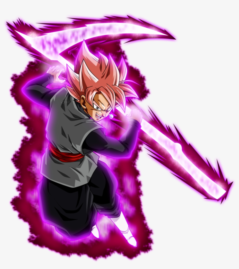 Goku Vs Black Goku Wallpaper Hd Goku Black Wallpaper - Goku Black Ssj Rose, transparent png #1753142