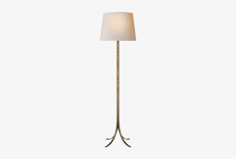 Makis Floor Lamp In Hand-painted Greek Key Tole With - Lampshade, transparent png #1753143