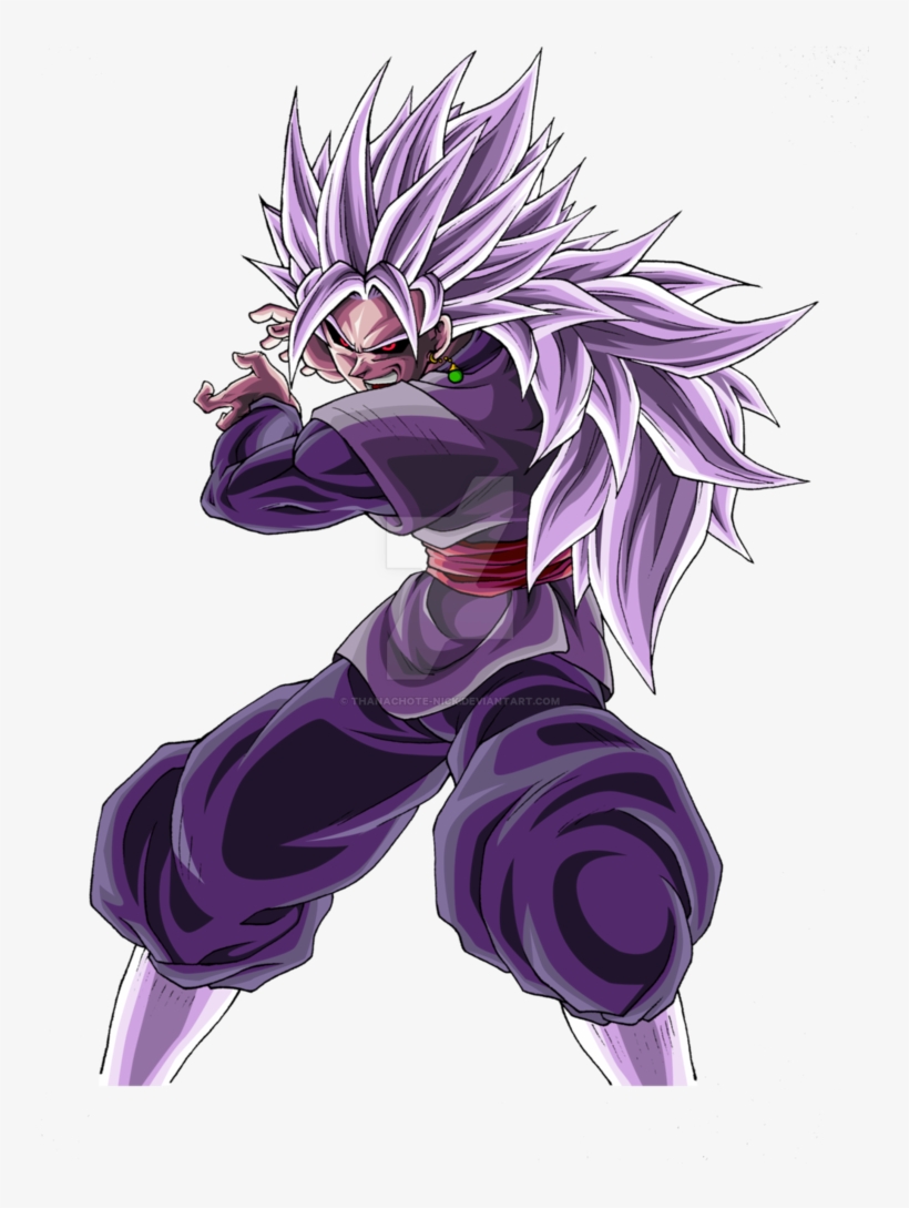 Goku Black Ussg - Goku Black Greytonano, transparent png #1753414