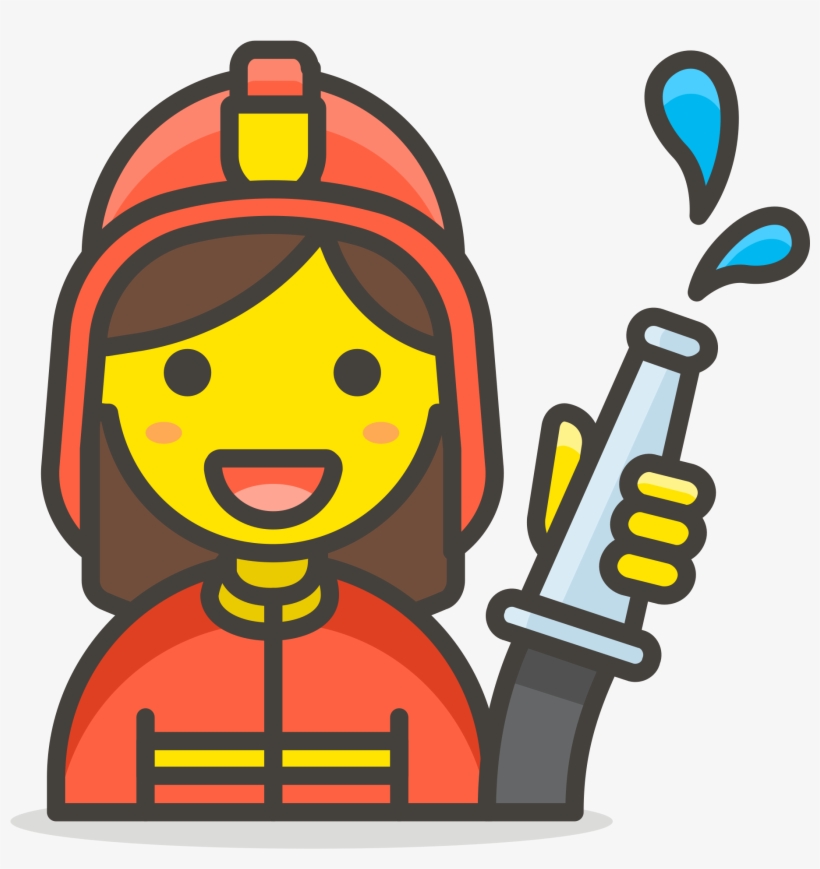 Open - Bombeiro Icone, transparent png #1753595