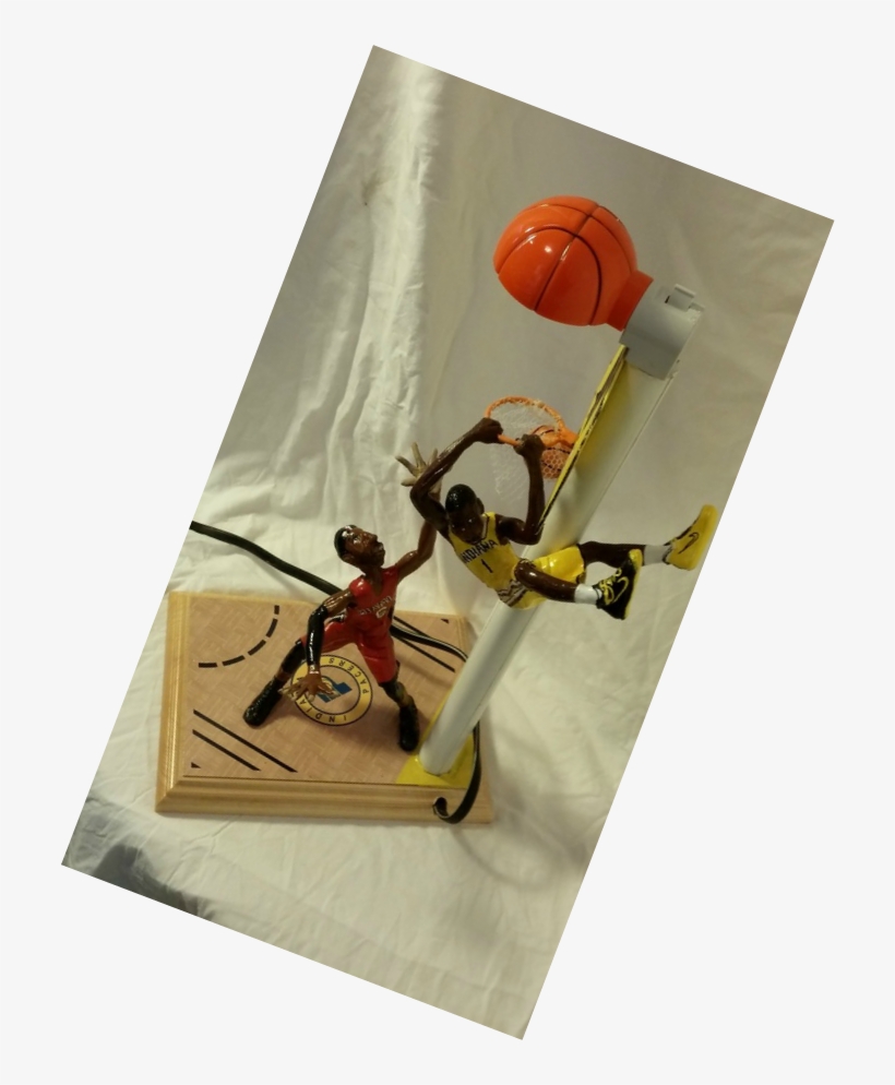 Stephenson Over Lebron James - Slam Dunk, transparent png #1753691