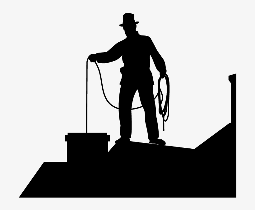 Chimney Sweep Silhouette - Chimney Sweep Png, transparent png #1753897