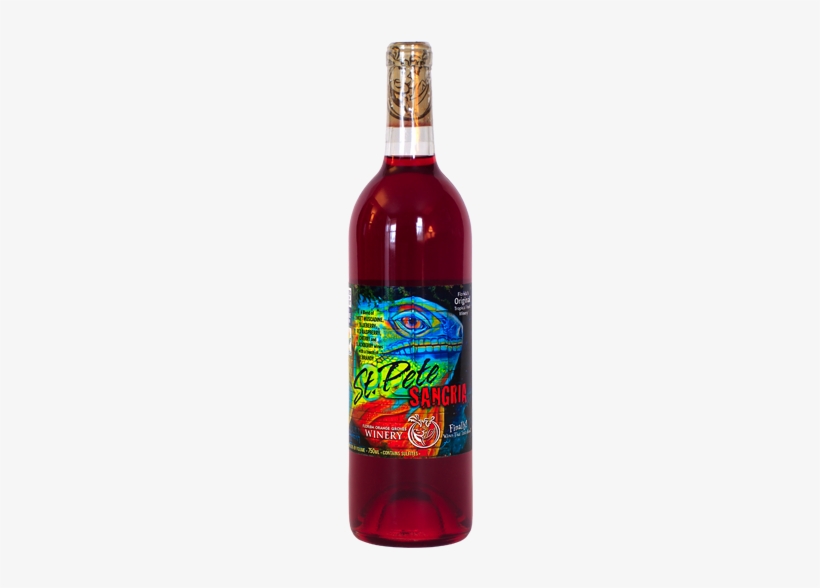 A Red Sangria Wine From Florida - Wine, transparent png #1754081