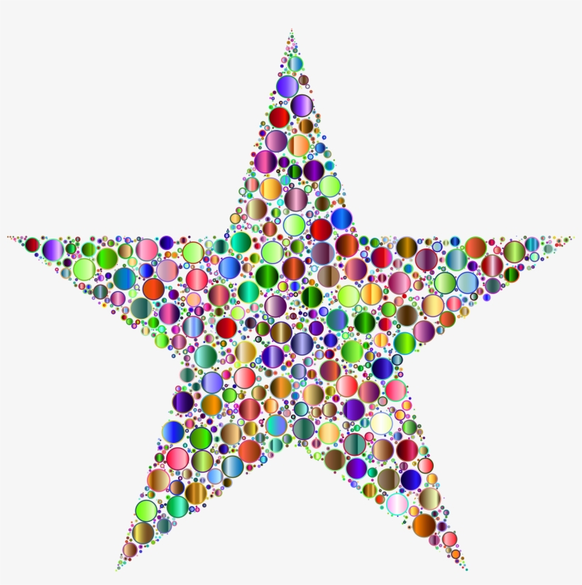 This Free Icons Png Design Of Colorful Circles Star, transparent png #1754260