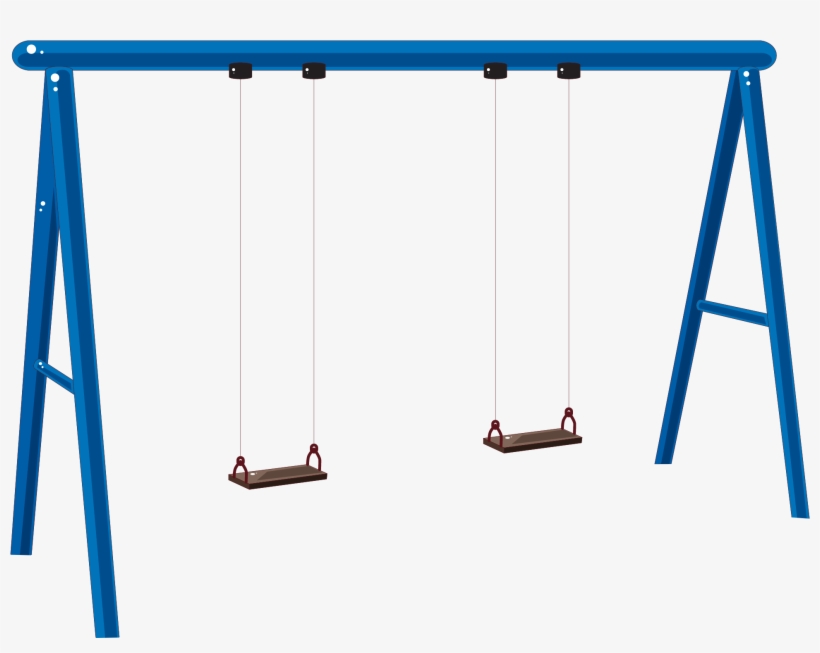 Park Swing Png Clip Art - Swing Clipart, transparent png #1754413