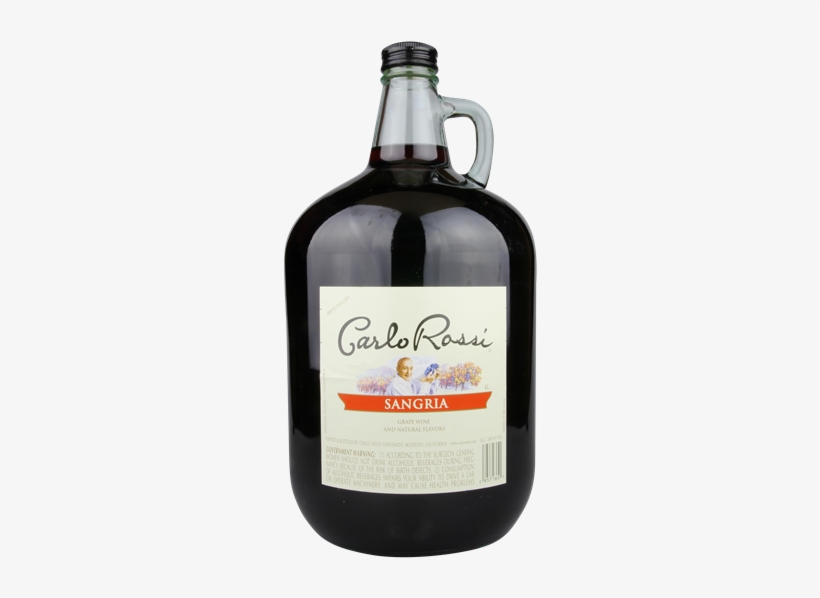 Carlo Rossi Red Sangria - Carlo Rossi Sangria, transparent png #1754435