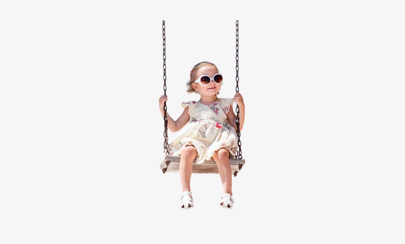 Child Swing - Children Swinging Png, transparent png #1754834