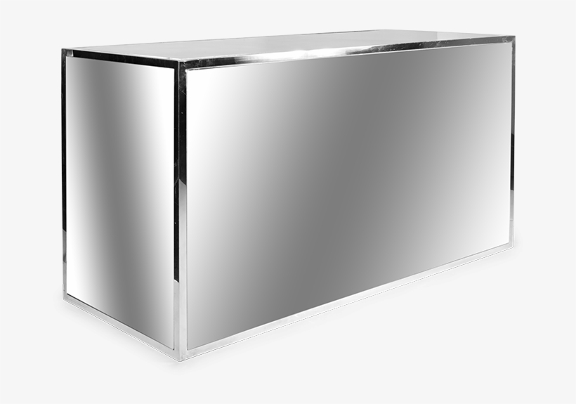 Avenue Silver 6' Bar Mirror Acrylic Side - Rectangle, transparent png #1754924