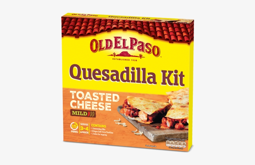 Toasted Cheese Quesadilla - Old De Paso Enchiladas, transparent png #1755250