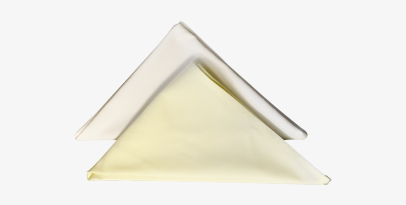 Napkin White Png Triangle, transparent png #1755274