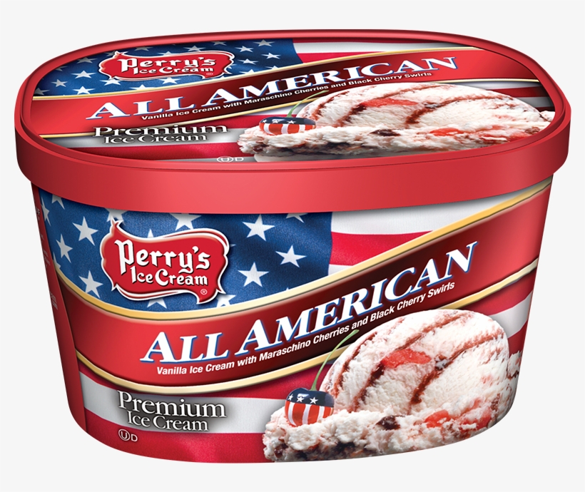 Perrys Ice Cream Ice Cream, Premium, All American -, transparent png #1755382