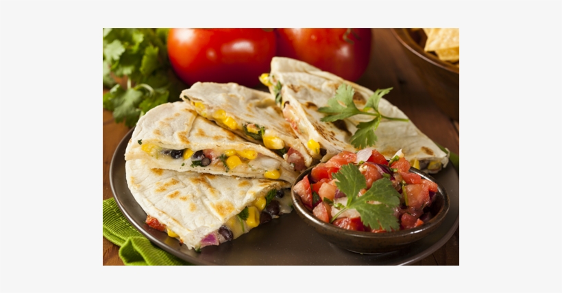 #the #obroma #quesadilla Your Choice Of Banana Or Pineapple - Nachos Quesadillas, transparent png #1755547