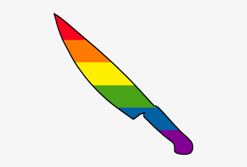 9 - Gay Knife, transparent png #1755568