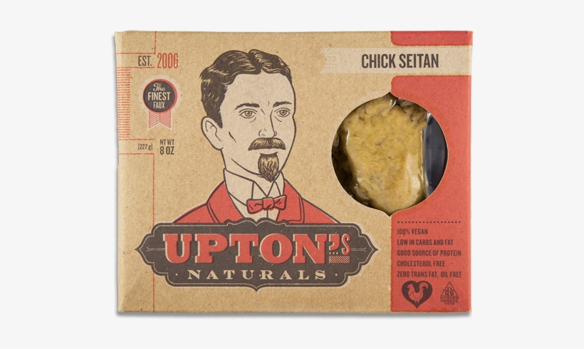 Upton's Naturals Chick Seitan - Upton's Naturals Jackfruit Thai Curry (200g), transparent png #1755596