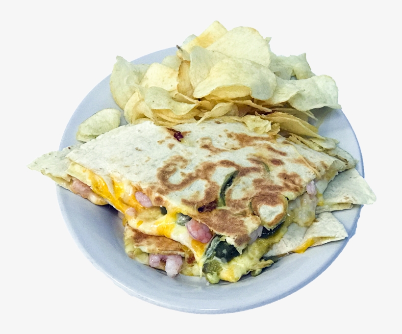 Shrimp Quesadilla - 8 - - Dish, transparent png #1755730