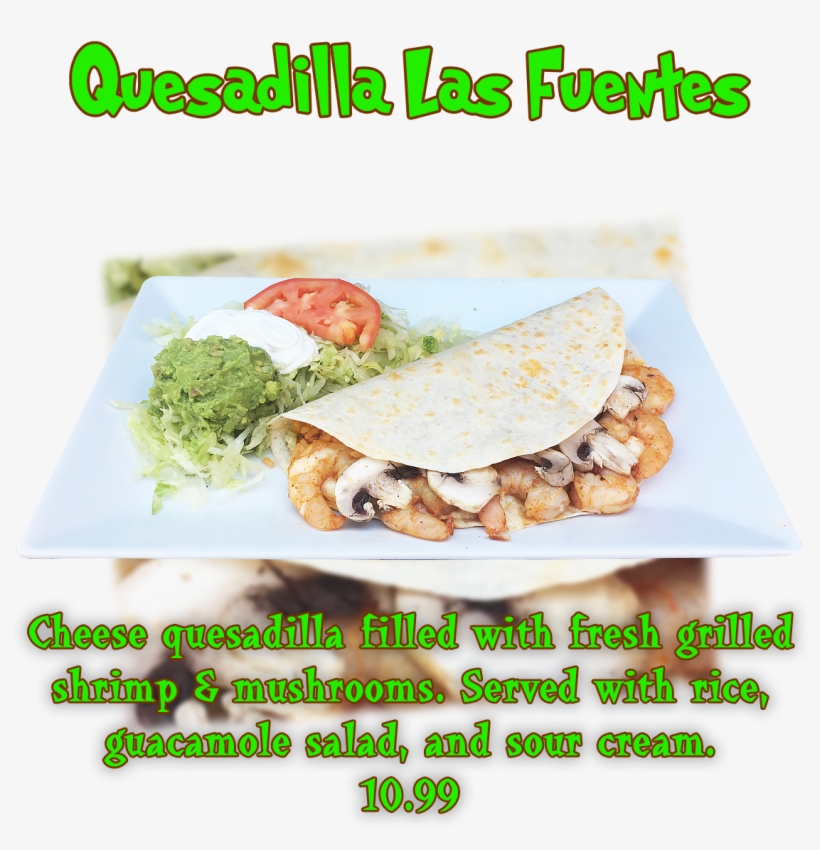 Quesadillas - Dish, transparent png #1755854