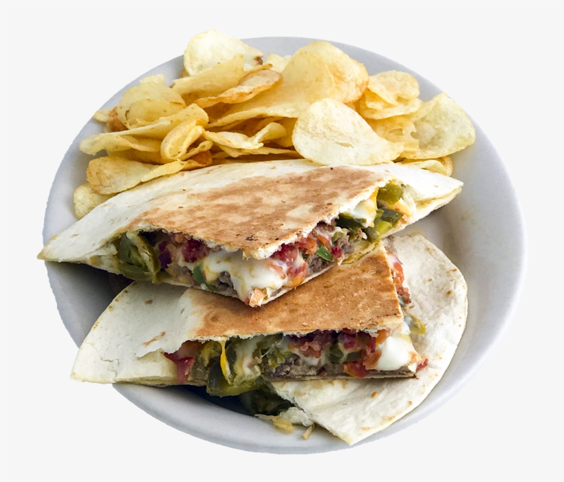 Bacon Cheeseburger Quesadilla - Fast Food, transparent png #1755949