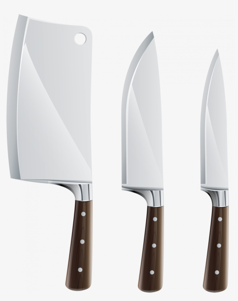 Kitchen Elegant Knife Clip Art Khife Clipart Blade - Knives Clipart, transparent png #1756137