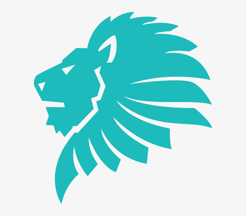 Leo Png Free Download - Lion Clip Art Black And White, transparent png #1756229