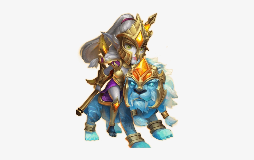 Evolved Lady Leo - Castle Clash Lady Leo Evolved, transparent png #1756348