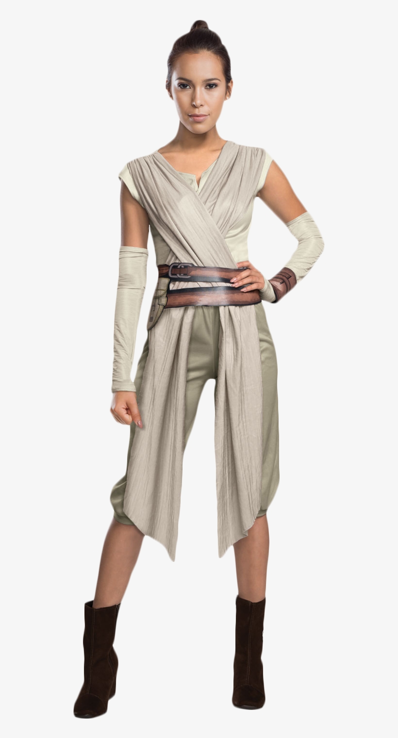 Star Wars Rey Costumes Available At Jedirobeamerica - Women Fancy Dress Ideas, transparent png #1756538
