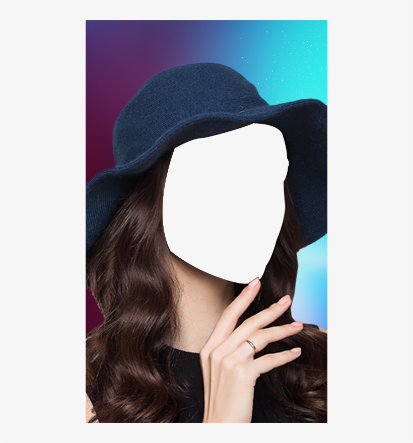 Womens Hat Fashion App Screen Shorts And Free Download - Girl, transparent png #1756592