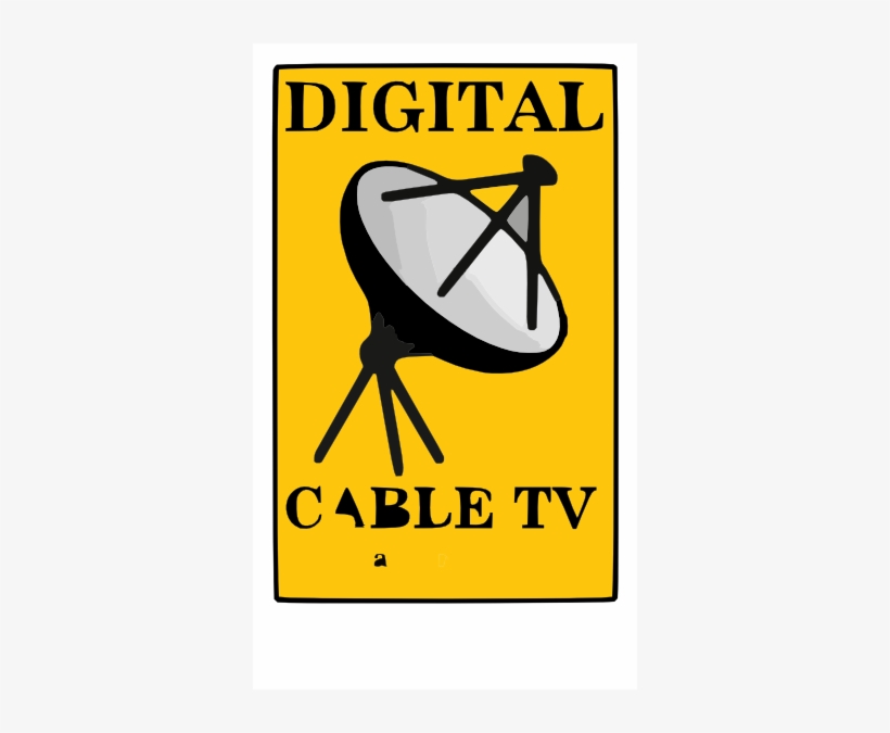 How To Set Use Digital Cable Tv Clipart, transparent png #1756772