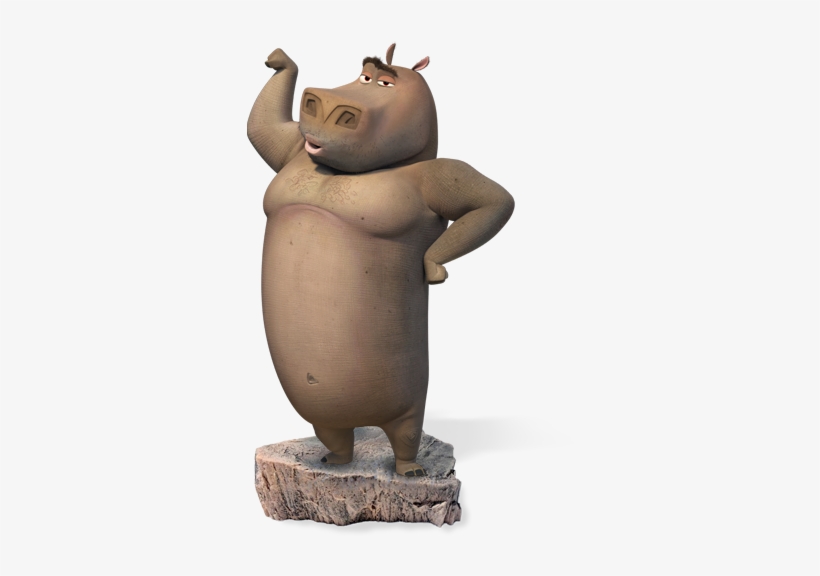 Moto Madagascar 2 - Hipopotamo Madagascar Moto Moto - Free Transparent PNG  Download - PNGkey