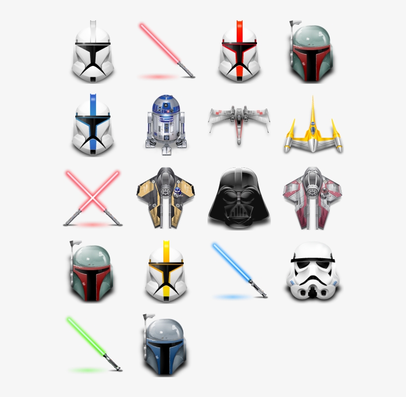 Search - Star Wars Icons, transparent png #1757167