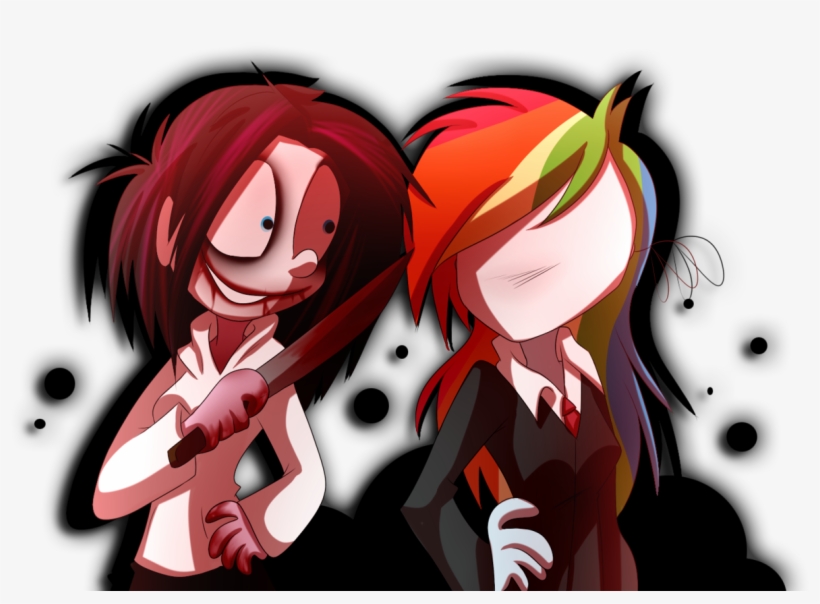 Fj-c, Blood, Jeff The Killer, Knife, Meme, Pinkie Pie, - Cartoon, transparent png #1757484